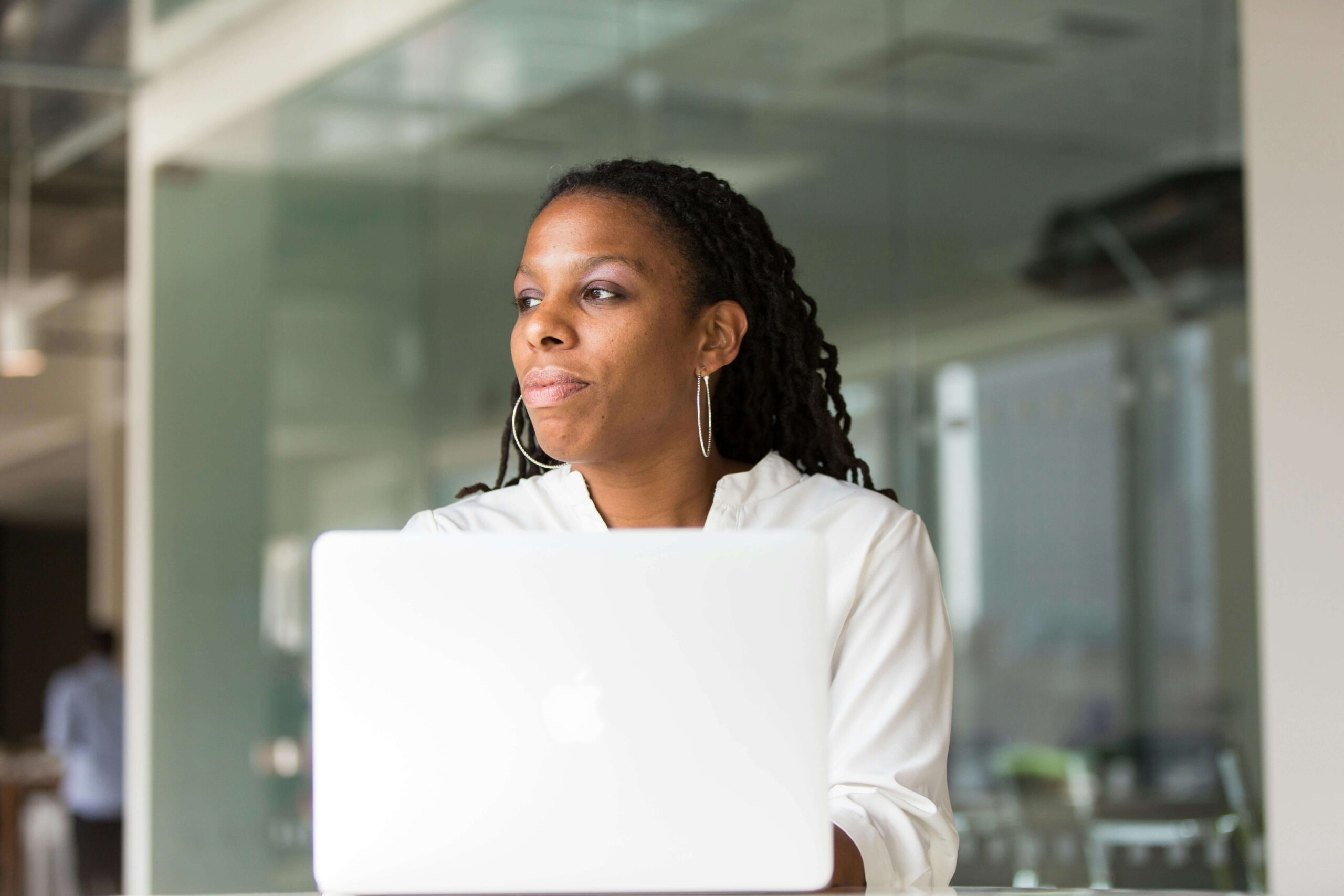 woman thinking trying to make decisions about her life